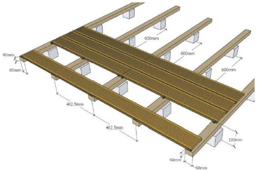 DECKiBOIS Conseil de pose d'une terrasse en bois lambourdage