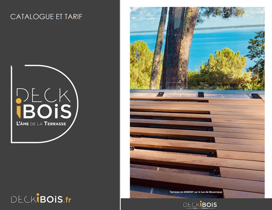 catalogue deckibois l'expert de la terrasse en bois