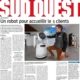 présentation du concept deckibois, article du journal sud ouest