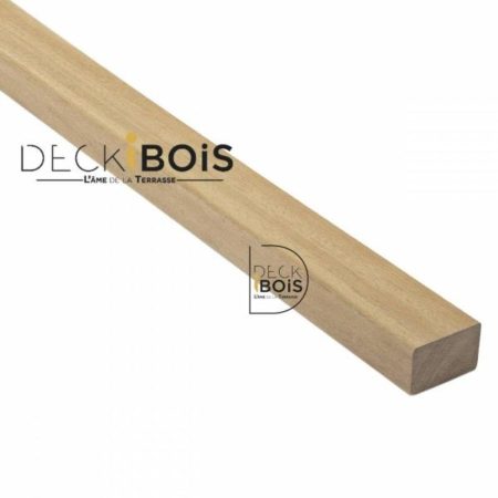 lambourde en bois exotique rouge 40x60x3400mm