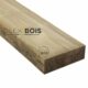 bois d'ossature pin 70x220x4500mm traité classe 4 vert