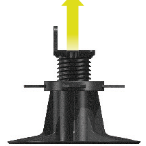 plot pvc b100 réglable de 105 à 170mm