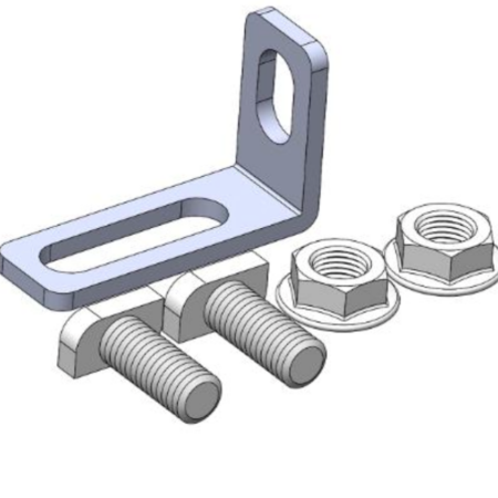 equerre de fixation sur rails