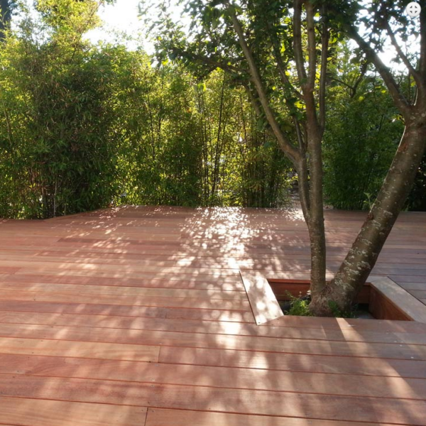 terrasse en cumaru (bois exotique) kd deckibois