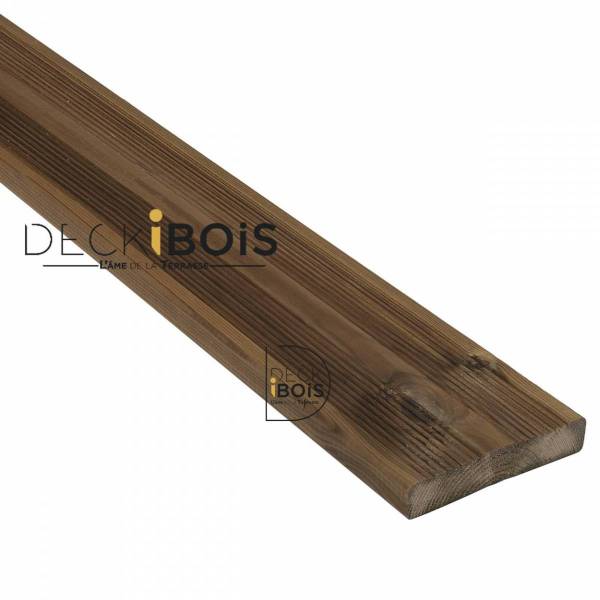 lame terrasse pin ab marron deckibois 4200mm