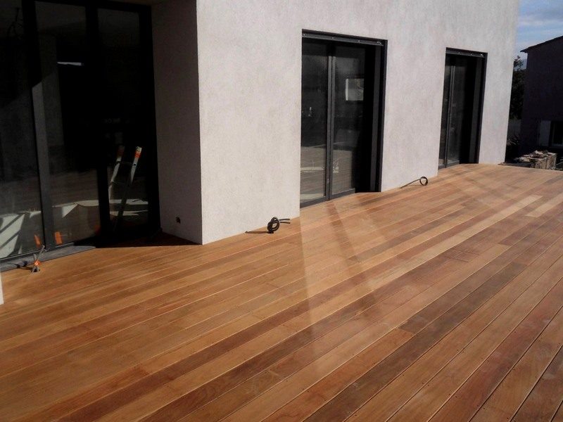BAYONNE Terrasse en bois d’IPE 21x145mm