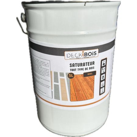Saturateur tout type de bois MIEL vendu par DECKiBOIS